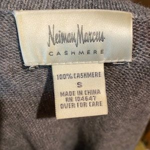 Neiman Marcus Ombre Cashmere Cardigan.